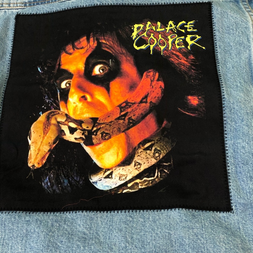 Palace X Alice Cooper XL High Quality Denim Vest - Picture 5 of 8
